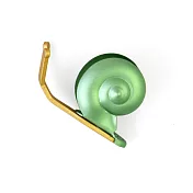 【Desk+1立體磁鐵】 慢活蝸牛磁鐵 (1入)青蘋綠