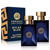 Versace 凡賽斯 狄倫‧正藍男性淡香水小香(5ml)X2
