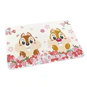 [迪士尼] 2020櫻花系列 珪藻土吸水地墊-托腮奇奇蒂蒂