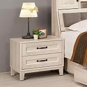 Homelike 喜家居二抽床頭櫃(24035)