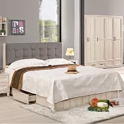 Homelike 喜家居雙人5尺附抽屜床組(24035)