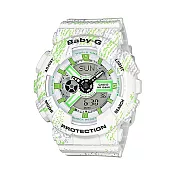 CASIO BABY-G 耀眼亮彩甜心運動休閒腕錶-BA-110TX-7ADR