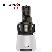 【韓國 Kuvings】大口徑冷壓活氧萃取慢磨機/原汁機/果汁機/調理機 CTS82 典雅白