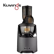 【韓國 Kuvings】大口徑冷壓活氧萃取慢磨機/原汁機/果汁機/調理機 CTS82 霧面黑
