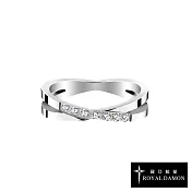 Royal Damon羅亞戴蒙 圍繞 戒指 小 R-RZ526 國際圍8號