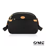【OMC】和風果子輕盈斜揹包- 黑色