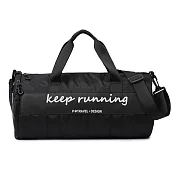 Seoul house 時尚多功能運動健身包 時尚黑