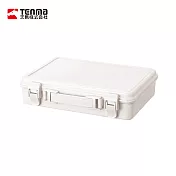 【日本天馬】HACOTTO 扁形B5多功能PP手提式收納工具箱-多色可選 -雲朵白