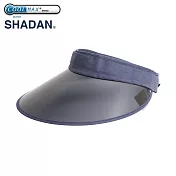 日本NEEDS涼感速乾COOLMAX+SHADAN隔熱紅外反射陶瓷纖維中空遮陽帽#682510-單寧藍 單寧藍