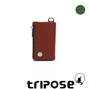 tripose MIN三折簡式短夾 草地綠