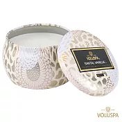 美國VOLUSPA Japonica 日式庭園系列 聖檀木香草 Santal Vanille 錫盒 香氛蠟燭 113g