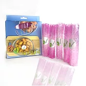 【sproutee】彈力q q 矽膠保鮮膜(大) - 5入裝粉紫色