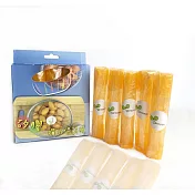 【Sproutee】彈力Q Q 矽膠保鮮膜(大) - 5入裝橘色