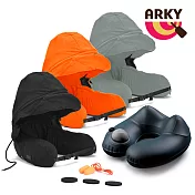 ARKY Somnus Travel Pillow 咕咕旅行枕-按壓充氣版但尼丁橘