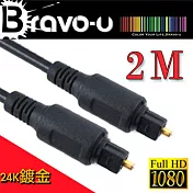 Bravo-u 高速光纖音源線(Low Loss) 2M