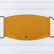 IHERMI 橘黃圈圈 個性口罩 台灣製