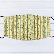 IHERMI 黃綠信紙 個性口罩 台灣製