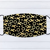 IHERMI 金色OX 個性口罩 台灣製