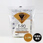 日本CAFEC 中深焙專用濾紙200張-1-2杯(2入組)