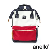 anello 新版基本款2代R系列 防潑水強化 經典口金後背包 Regular size- 法國色