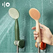 繽紛多彩花灑沐浴蓮蓬頭(附牆座)綠色