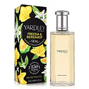 YARDLEY 雅麗 小蒼蘭&佛手柑淡香水(125ml)