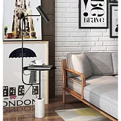 H&R安室家 LED米羅落地燈 ZA0072黑色