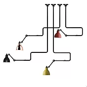 H&R安室家 吸頂伸縮版萬能工作壁燈 ZA0035玫瑰金