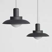 H&R安室家 39x16cm大款 LED北歐吊燈 ZA0109灰色