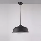 H&R安室家 30 x 14cm小號洛克曼吊燈 ZA0137黑色