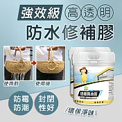 強效級高透明防水修補膠白色