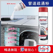 【德國ROSSMANN domol】馬桶水管管道疏通粉 600g(廚房/浴室/馬桶/洗衣機/洗手台/流理台/浴缸)