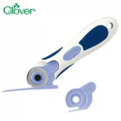 日本可樂牌Clover拼布割絨技法切割刀滾刀57-505滾輪式拼布刀(28mm;適直線.斜線.曲線)