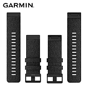 【GARMIN】QUICKFIT 26mm 尼龍錶帶混色黑尼龍錶帶