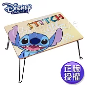 【迪士尼Disney】台灣製 史迪奇 活潑可愛 摺疊桌 四方桌 和室桌 兒童桌60x48x30cm