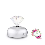 【CITRUS】香氛精油擴香儀《白鑽》馬卡龍銀