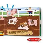 美國瑪莉莎 Melissa & Doug 神奇泡泡書, 王老先生的農場+公車輪子轉呀轉2入組