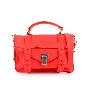 PROENZA SCHOULER 銀釦 中型 PS1 兩用包 (天竺葵紅)