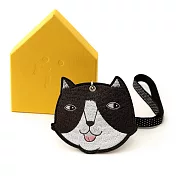 `0416x1024/喵喵~刺繡證件套系列/賓士貓
