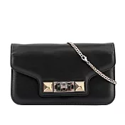 PROENZA SCHOULER PS11系列長夾式鏈帶斜背手拿包 (黑色)(BLACK)