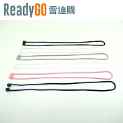 【ReadyGO雷迪購】超實用AirPods Pro/AirPods 1、2代必備高品質防滑防丟矽膠繩(粉紅色)