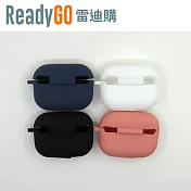 【ReadyGO雷迪購】AirPods Pro(3代) 2019年版專用時尚矽膠保護套(藍色)