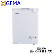 【GEMA】 密閉式冷凍櫃 凍藏兩用【1尺9 冰櫃】型號：BD-105