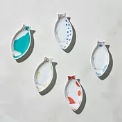 有種創意 - 日本晴九谷燒 - 貓豆皿筷架(5入組)