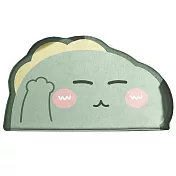 【巴芙洛】卡通造型法蘭絨防滑吸水地墊50*80cm-恐龍