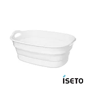 【ISETO】伸縮浴盆、萬用盆 (無暇白) | 鈴木太太公司貨