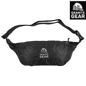 Granite Gear 1000161 Air Hip Wing 超輕量腰包(1.5L) / 城市綠洲 (超輕、防撥水、耐磨、抗撕裂)0001黑色