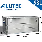 德國ALUTEC-輕量化鋁箱 工具收納 露營收納-93L