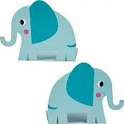 《Rex LONDON》L型書擋2入(大象)