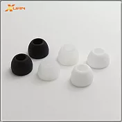 超實用入耳式耳機專用矽膠保護套 20入裝 透明